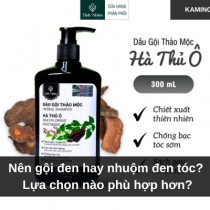 Nên gội đen hay nhuộm đen tóc? Lựa chọn nào phù hợp hơn?