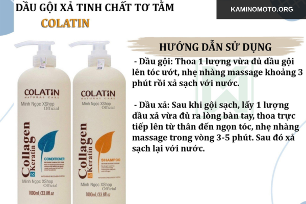 Cách sử dụng dầu gội tơ tằm hiệu quả
