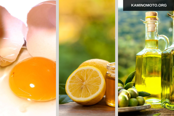  Công thức 1: Trứng gà + Mật ong + Dầu ô liu