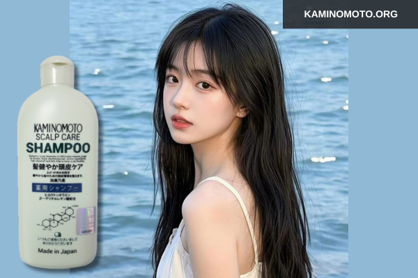Sử dụng dầu gội ngăn ngừa rụng tóc Kaminomoto Scalp Care